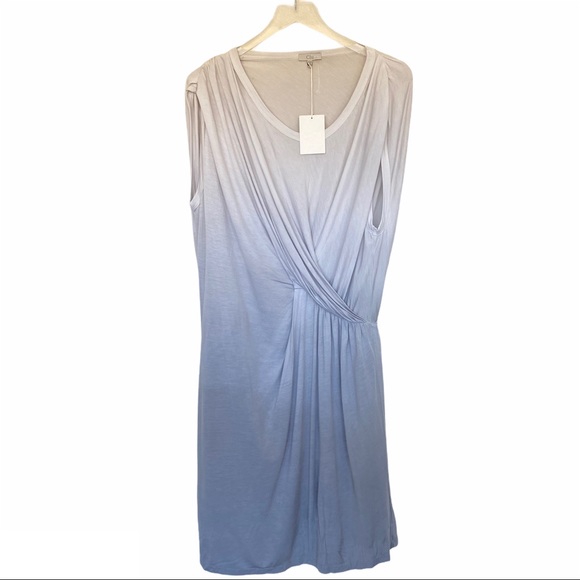CLU Los Angles Drape Twist T-shirt Dress | L - Picture 1 of 14
